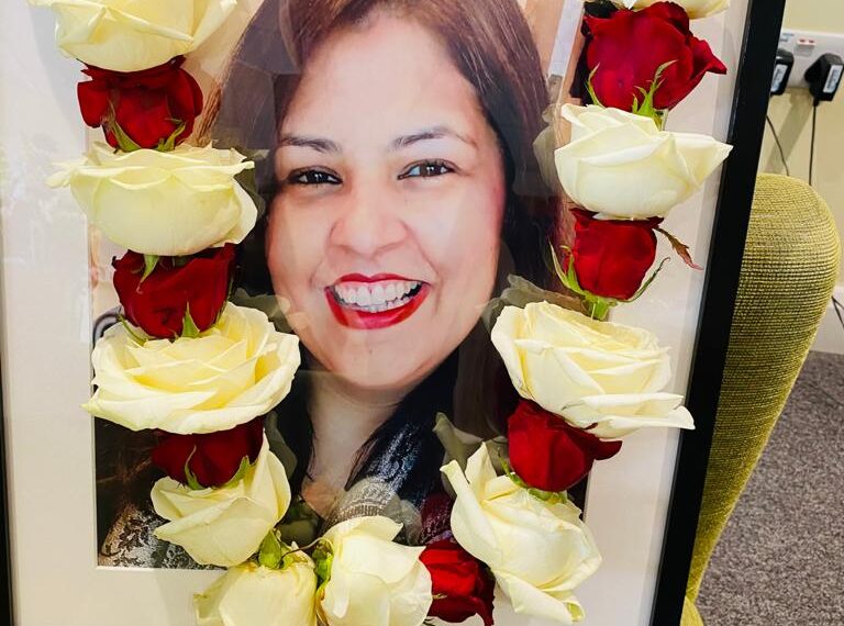 Funeral Service for a beloved daughter, Seema
